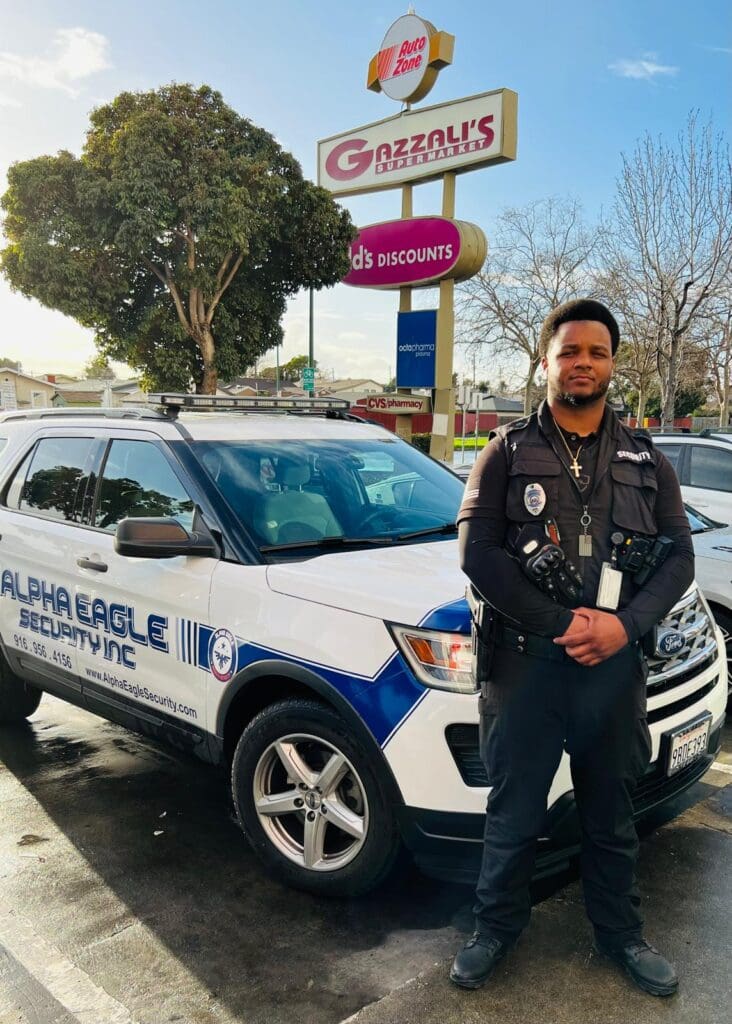 Professional security guard service in Roseville, CA