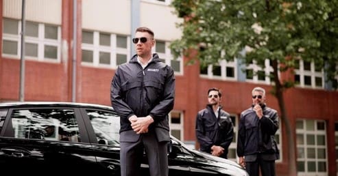 Executive protection and intelligence service team a corporate location